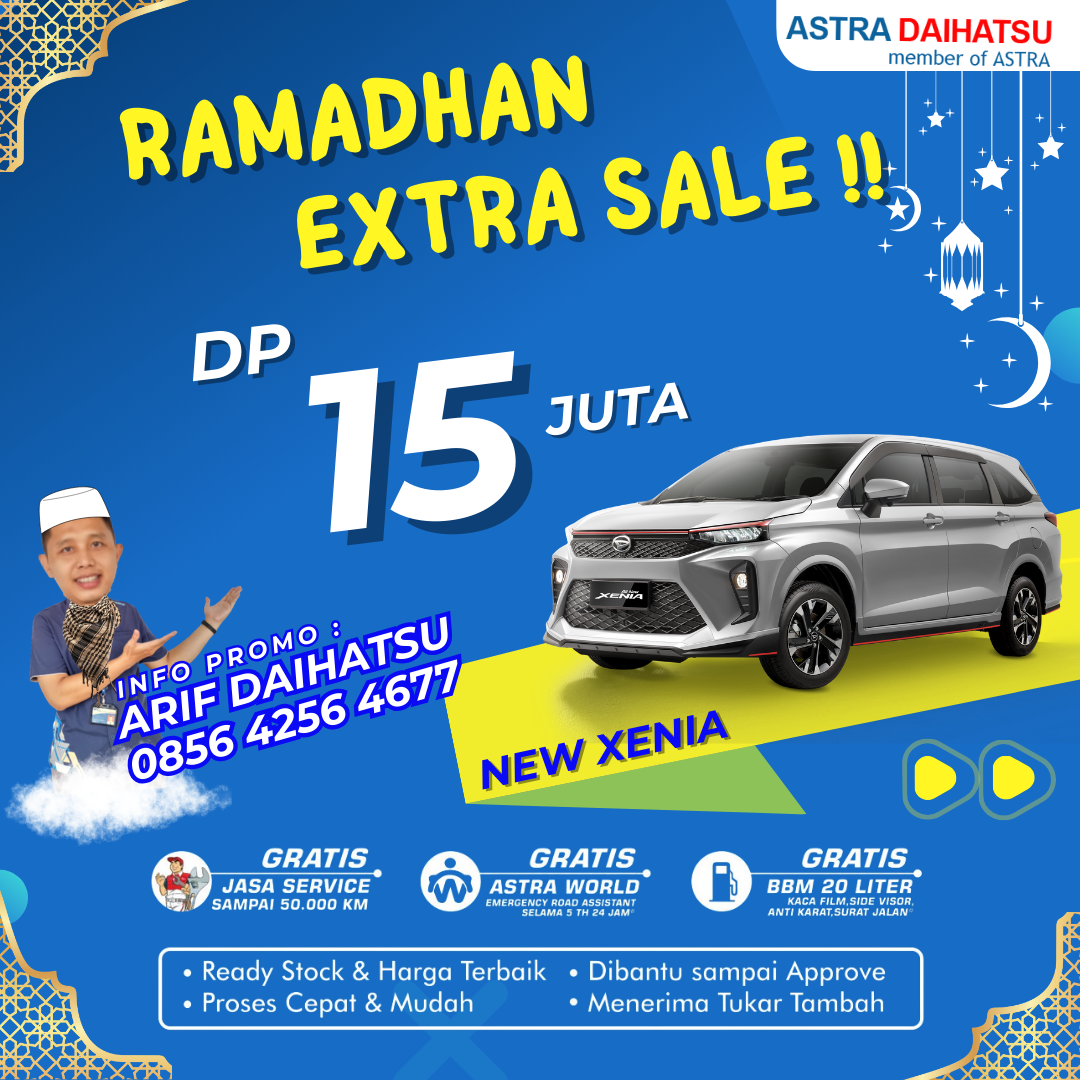 EXTRA PROMO RAMADHAN XENIA DP 15 JUTA