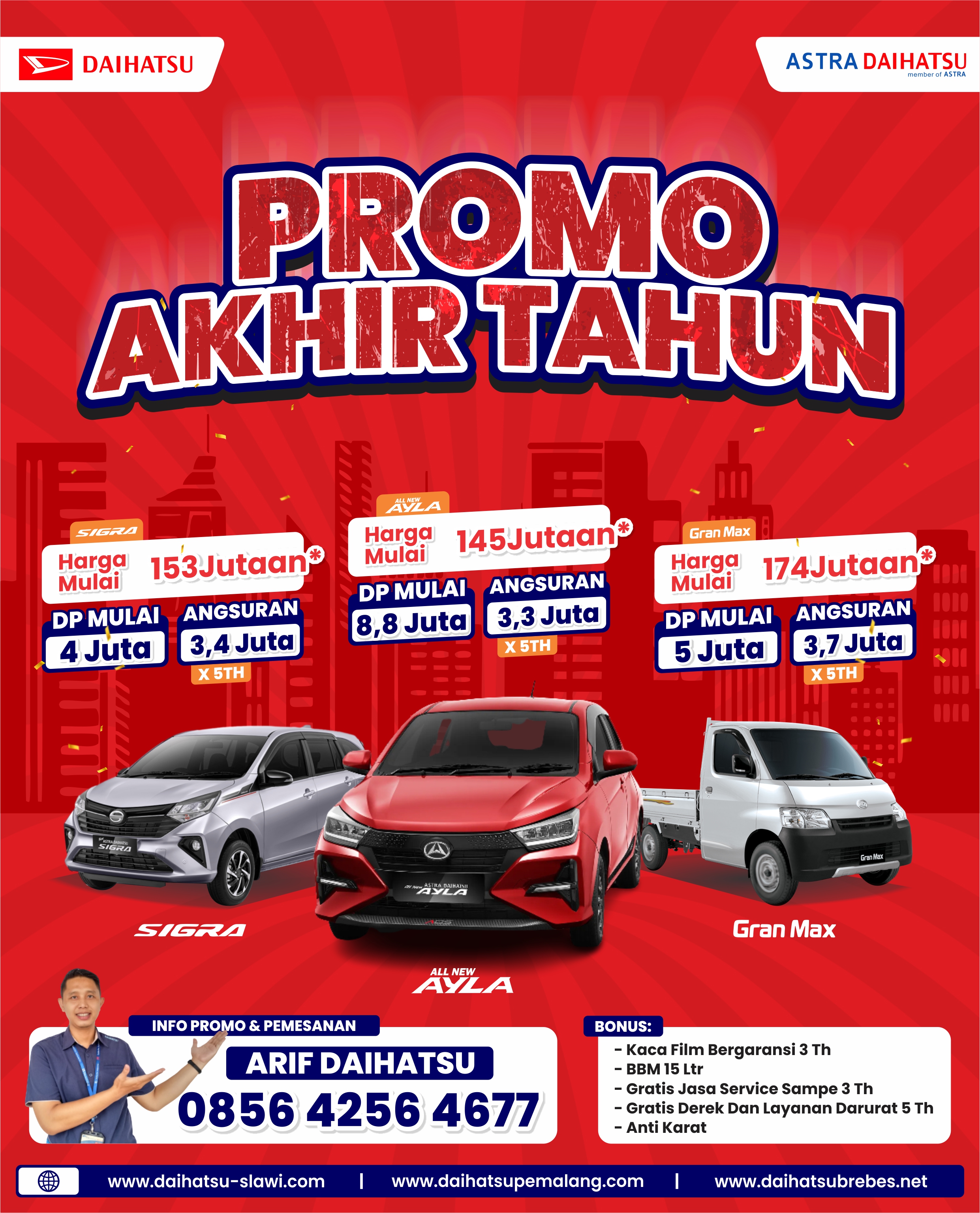 GEBYAR PROMO AKHIR TAHUN DAIHATSU