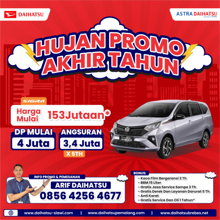 PROMO HEMAT SIGRA DP 4,5 JUTAAN